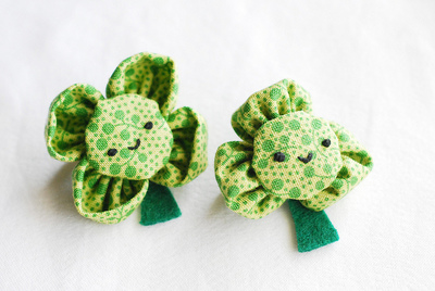 The Cutest Little Shamrock Pins