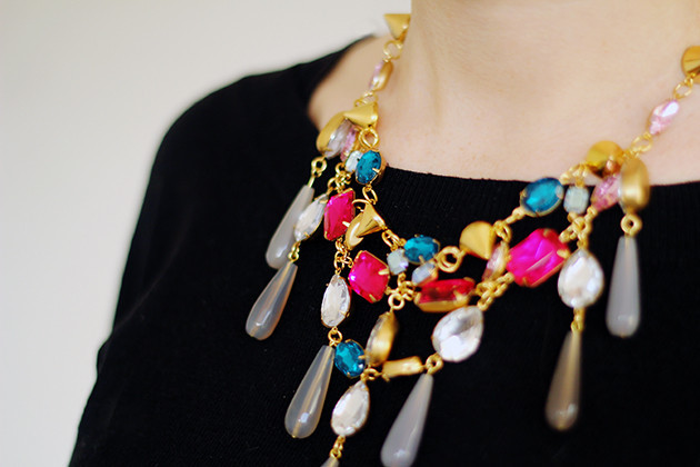 Gorgeous Gemstone Statement Necklace