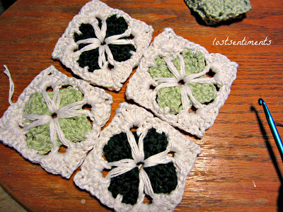Cathedral Motif Granny Square Crochet Pattern