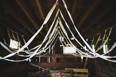 Vintage Knotted Sheet Canopy