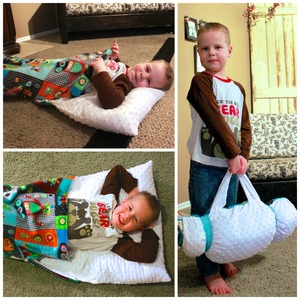 DIY Nap Sack Roll | AllFreeSewing.com