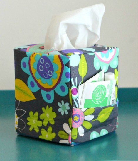 Sniffles Be-Gone Tissue Box Cover