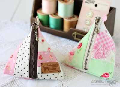 Patchwork Vintage Coin Purse Pattern