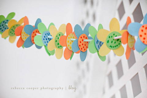 Springy Flower Garland