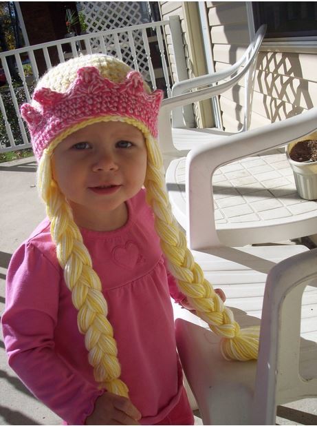 Beautifully Braided Princess Hat