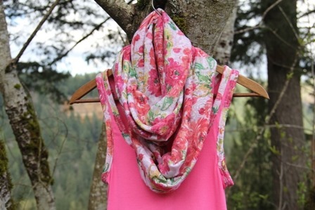 Simply Spring DIY Infinity Scarf