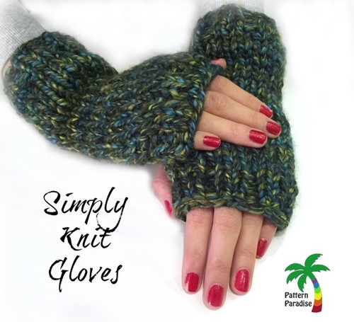 Easy Peasy Fingerless Gloves