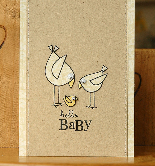 Hello Baby DIY Card
