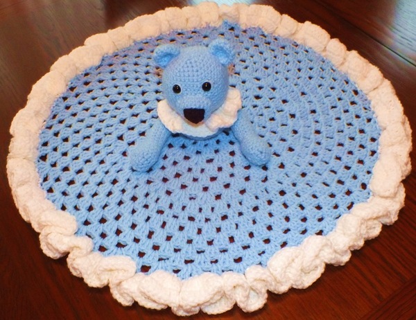 Teddy Bear Security Blanket