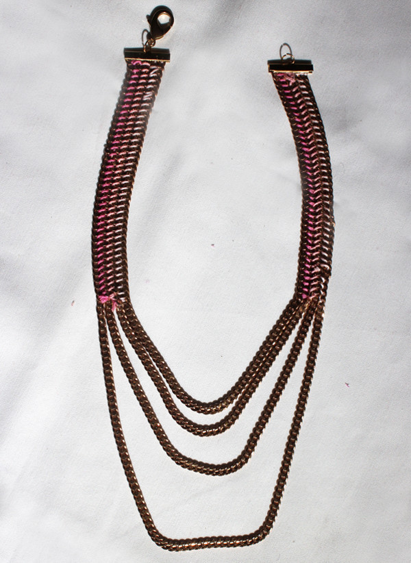 Tiered Chain Necklace | AllFreeJewelryMaking.com