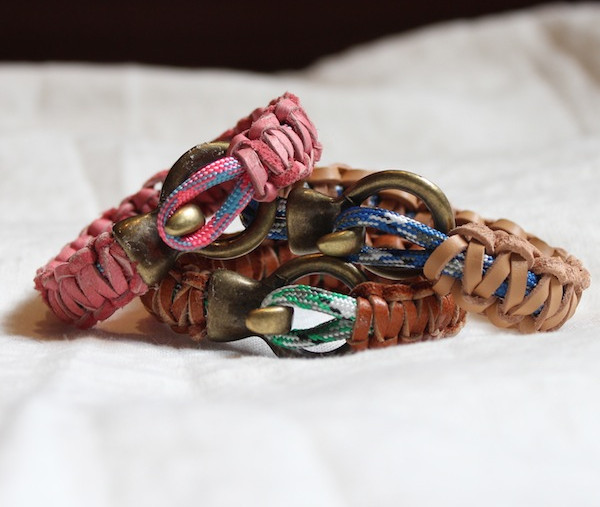 Marvelous Macrame Leather Bracelet