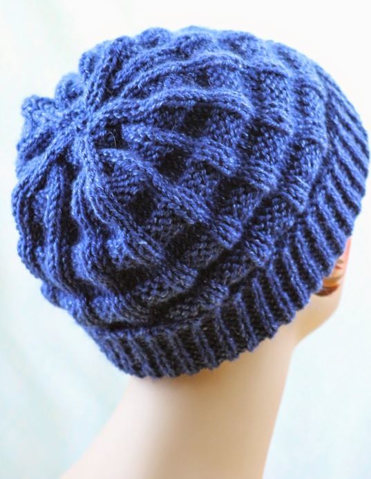 Deep Sea Starfish Knit Hat | AllFreeKnitting.com