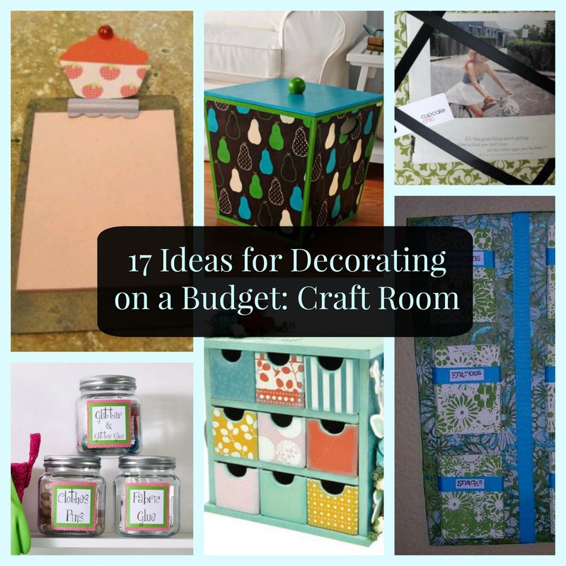 17 Ideas for Decorating on a Budget: Craft Room | FaveCrafts.com