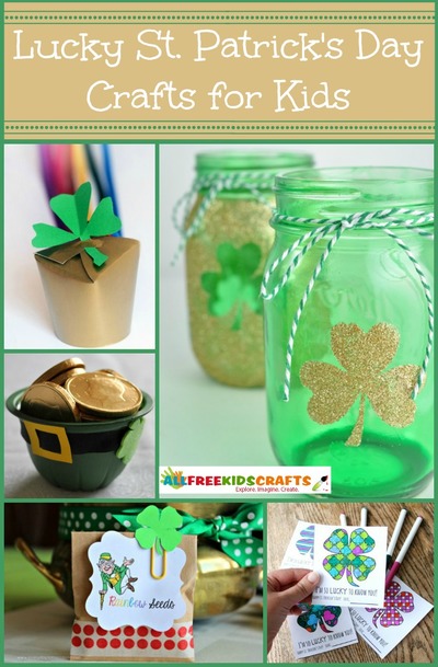 Lucky Saint Patricks Day Crafts for Kids