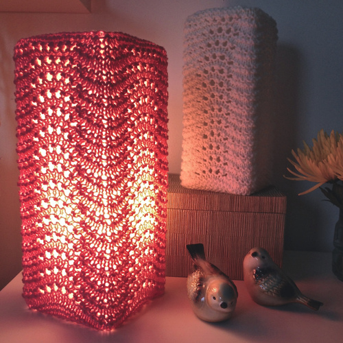 Knit Lamp Shades