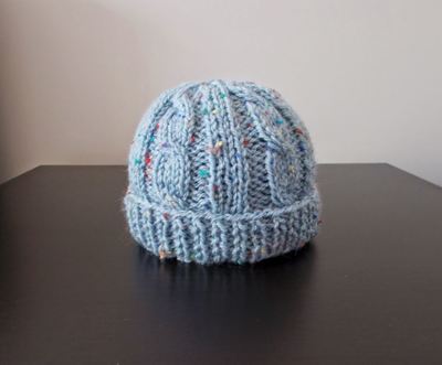 Birthday Cake Knit Baby Hat