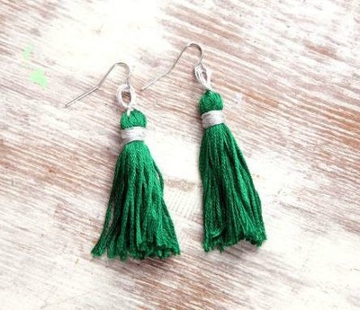 Emerald Tassel DIY Jewelry