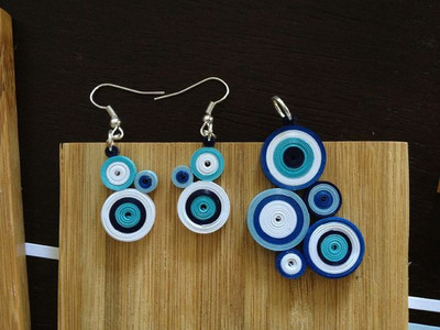 Chic Quilled Paper Jewelry