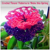 68 Crochet Flower Patterns to Make this Spring