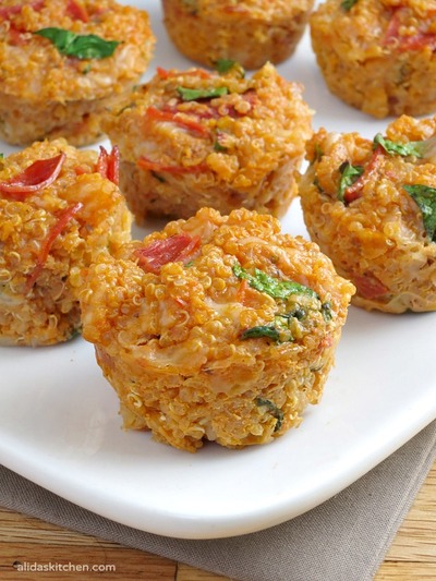 Quinoa Pizza Bites