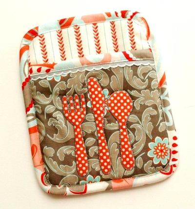 "Let's Eat" Potholder