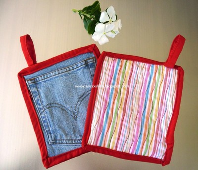 Jean Pocket Pot Holder