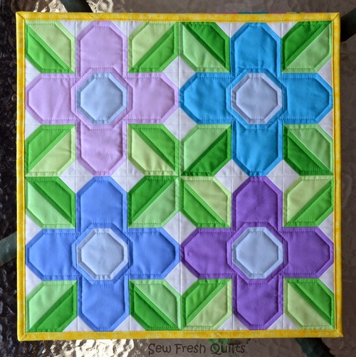 Flower Power Quilt Block