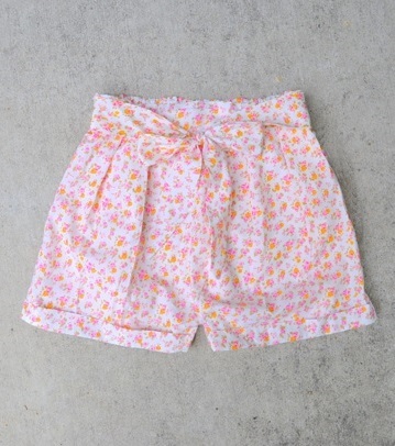 DIY Pleated Shorts