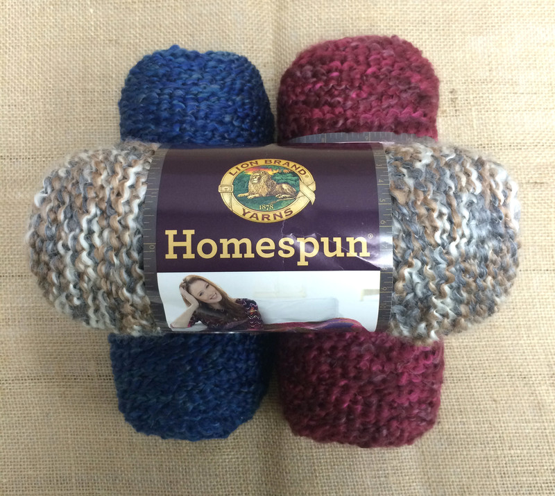 Lion Brand Homespun Yarn | AllFreeCrochet.com