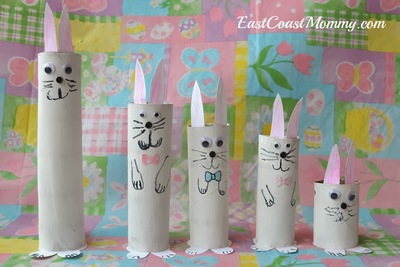 Toilet Paper Roll Bunnies