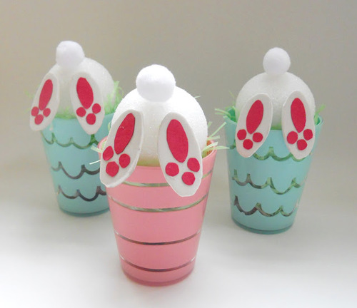 Bunny Tail Treat Cups