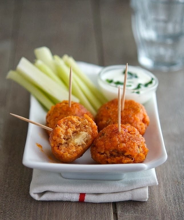 Buffalo Quinoa Bites