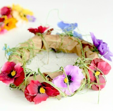 Thrifty Spring Fairy Crowns