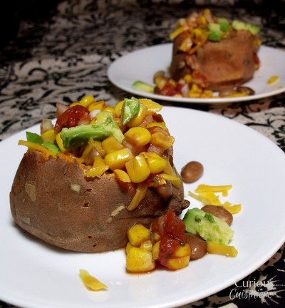 Southwestern Stuffed Sweet Potatoes