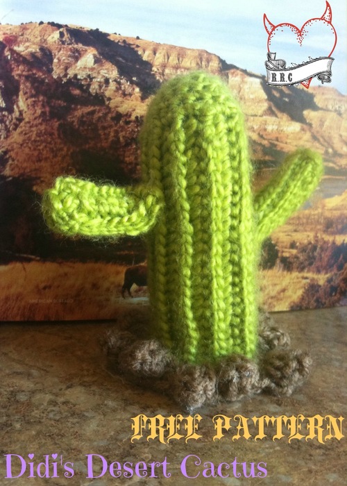 Crochet Desert Cactus