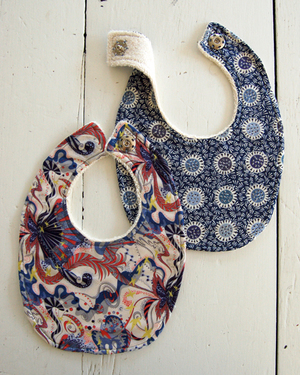 Soft Patterned Baby Bibs