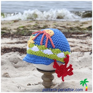 Splish Splash Crochet Hat Pattern