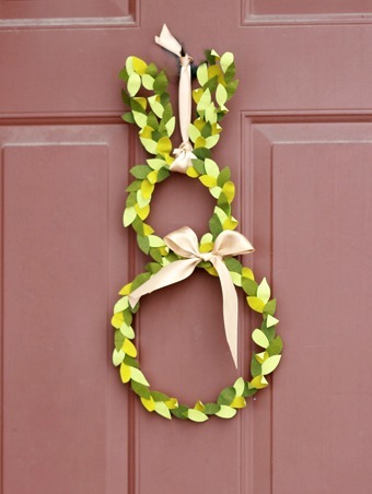 Whimsical Bunny Easter Wreath