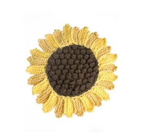 Sunflower Dishcloth Pattern