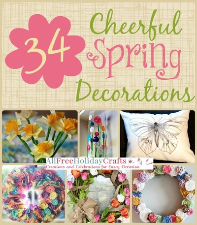 34 Cheerful Spring Decorations