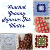 Crochet Granny Squares for Winter