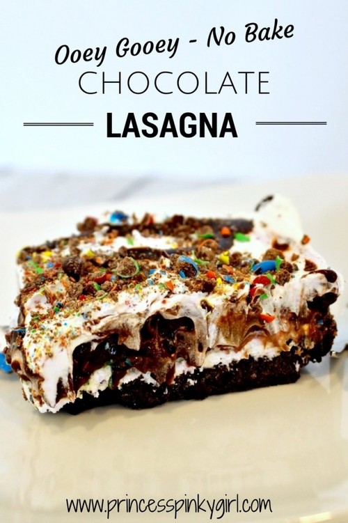 Gooey Chocolate Lasagna