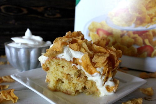 Old Fashioned Banana Cornflake Cake