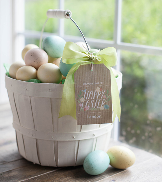 Printable Easter Basket Tags