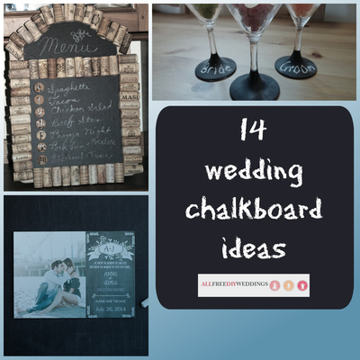 14 Wedding Chalkboard Ideas