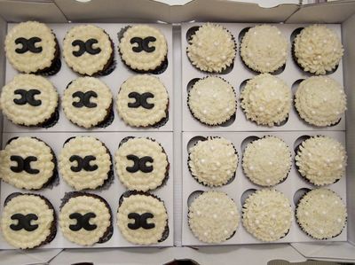 Fashion Girl Wedding Cupcakes