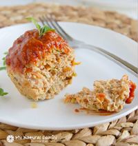 Low-Fat Paleo Turkey Meatloaf Muffins