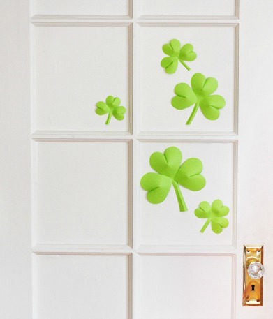 Easy 3D Shamrocks