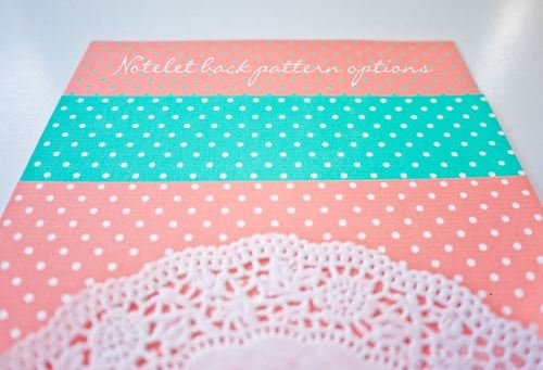 Dots and Doilies Wedding Invitations
