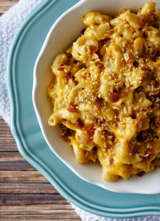 Easy Bacon Mac and Cheese | AllFreeSlowCookerRecipes.com